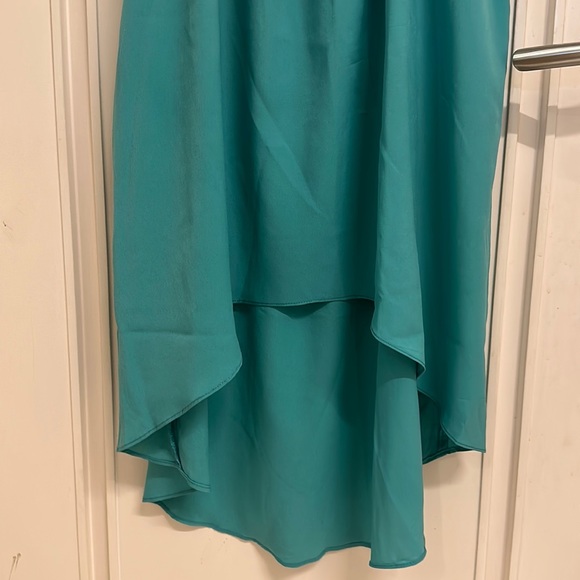 NWOT Topshop Petite Asymmetrical , sleeveless ,elasticated waist dress! UK 12 - Picture 8 of 11